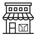 Free Retail Place Grocery Supermarket Icon