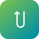 Free Retour Route Direction Icon