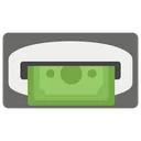 Free Retrait Au Guichet Automatique Transaction Au Guichet Automatique Transaction En Ligne Icône