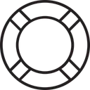 Free Rettungsring  Symbol