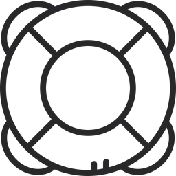 Free Rettungsring  Symbol