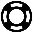 Free Rettungsring Symbol