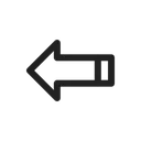 Free Left Arrow Return Icon