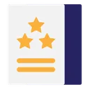 Free Feedback Rating Star Icon