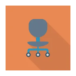 Free Revolving Chair  Icon