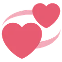 Free Revolving Hearts Heart Icon