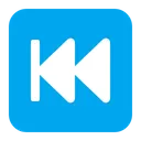 Free Track Button Flat Icon