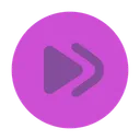 Free Rewind Forward Circle Icon