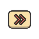 Free Rewind Button Media Icon