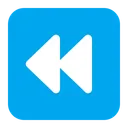 Free Reverse Button Flat Icon