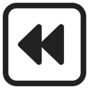 Free Reverse Button High Icon