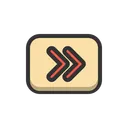 Free Rewind Button Media Icon