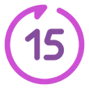 Free Rewind Seconds Forward Icon
