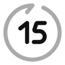 Free Rewind Seconds Forward  Icon