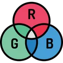 Free Rgb Color Wheel Color Selection Icon