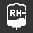 Free Rh Negative Blood  Icon