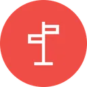 Free Richtung Schild Hakchen Symbol