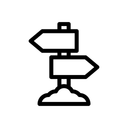 Free Richtungstafel Richtungspfeil Symbol