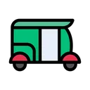 Free Rickshaw  Icon