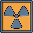 Free Riesgo Biologico Desintegracion Nuclear Radiactivo Icon
