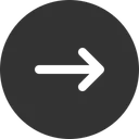 Free Right Arrow Direction Icon