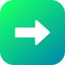 Free Right arrow  Icon