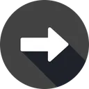 Free Right arrow  Icon