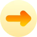 Free Right Arrow  Icon