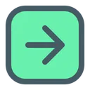 Free Right Arrow Direction Icon