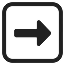 Free Arrow High Contrast Icon