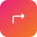 Free Arrow Direction Right Icon