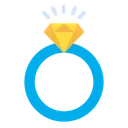 Free Diamond Ring Accessories Jewelry Icon