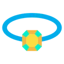 Free Diamond Ring Accessories Jewelry Icon