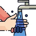 Free Rinse with water  Icon
