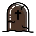 Free Rip Gravestone Tombstone Icon