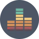 Free Volumen Ritmo Icono