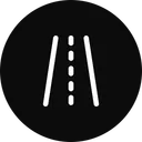 Free Road Direction Path Icon