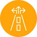 Free Road Map Navigation Icon