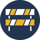 Free Road Obstruction Road Sign Icon
