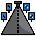 Free Road Side Banner  Icon