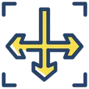 Free Two Way Arrow Direction Icon