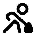 Free Roadwork Construction Digging Icon
