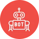 Free Robot Bot Cliente Icono