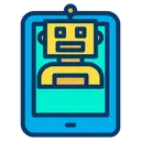 Free Artificial Asistente Inteligencia Icono