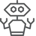 Free Roboter Symbol