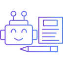 Free Redaction De Robots Redaction Contenu Icône