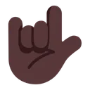 Free Gesture Flat Dark Icon
