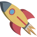 Free Exploration Missile Rocket Icon