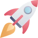 Free Rocket Startup Launch Icon