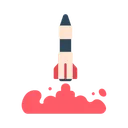 Free 로켓 발사  아이콘